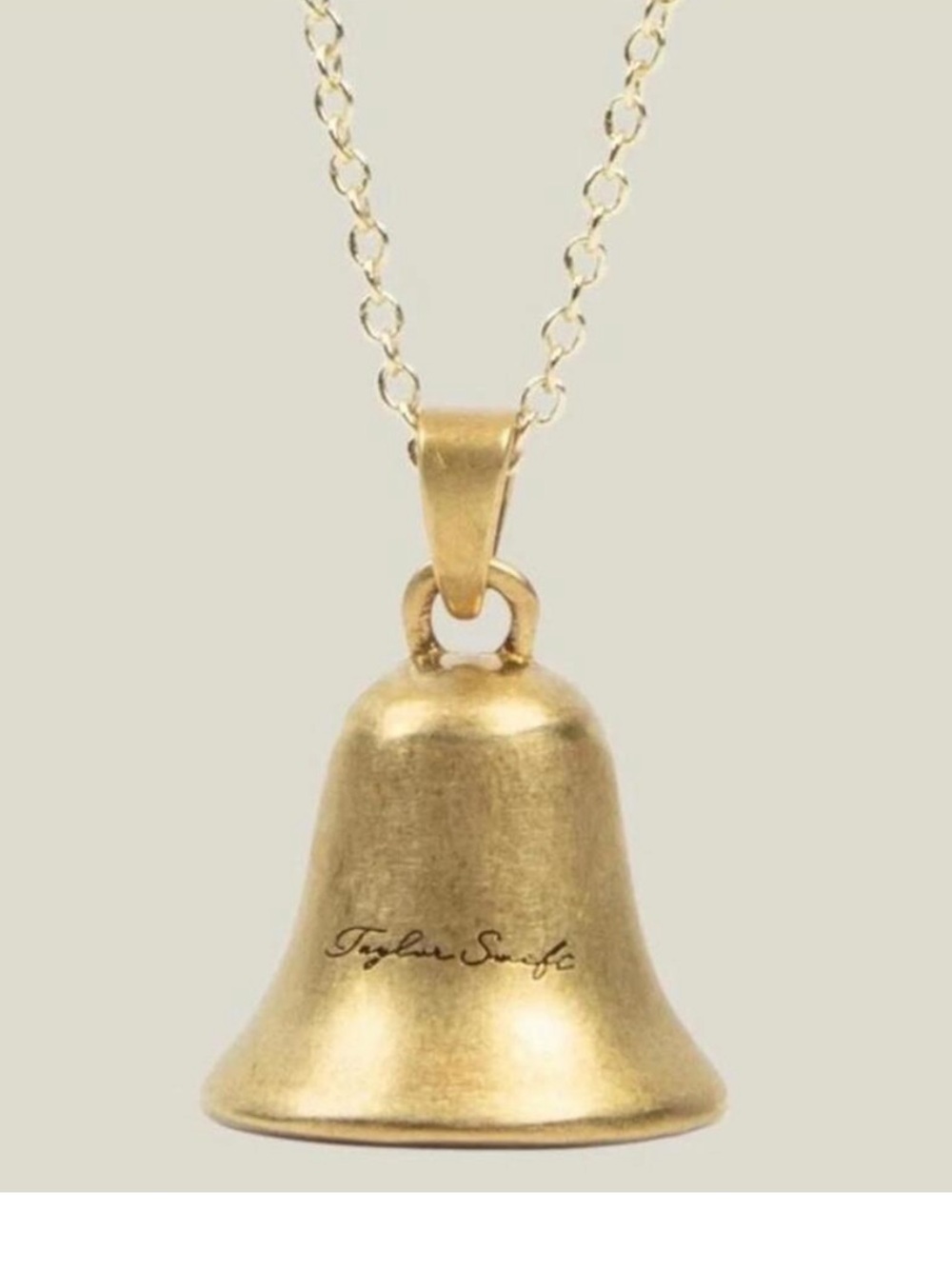 taylor swift speak now bell necklace